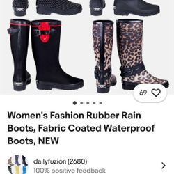 Boots Rubber Rain