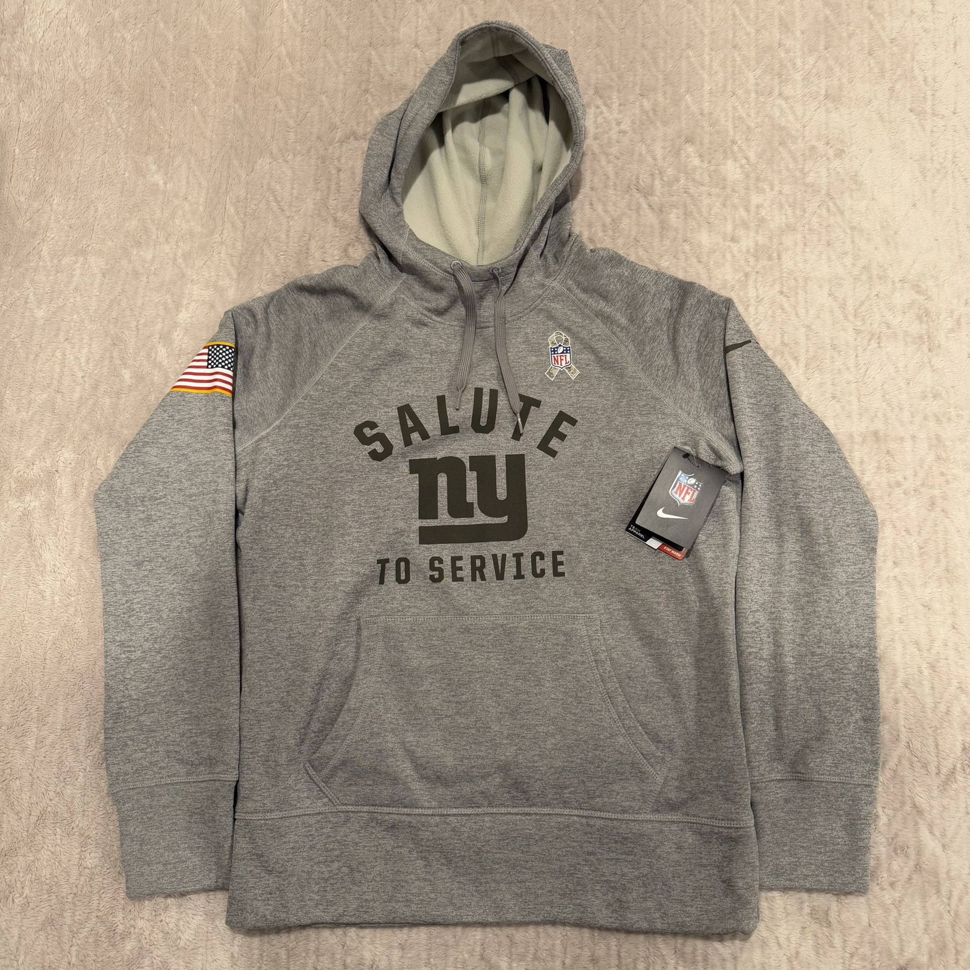 Nike NFL New York Giants Salute To Service Hoodie Sweatshirt Women’s Size M