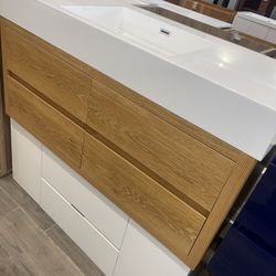 48” Floating Bathroom Vanity 