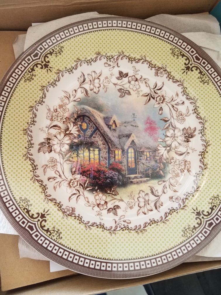 Thomas kinkade plates set of 4