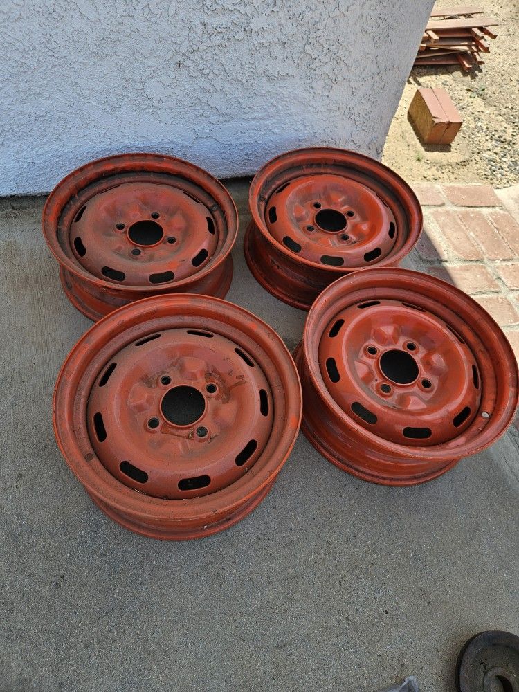 Datsun 240z Steel Rims for Sale in Moreno Valley, CA - OfferUp
