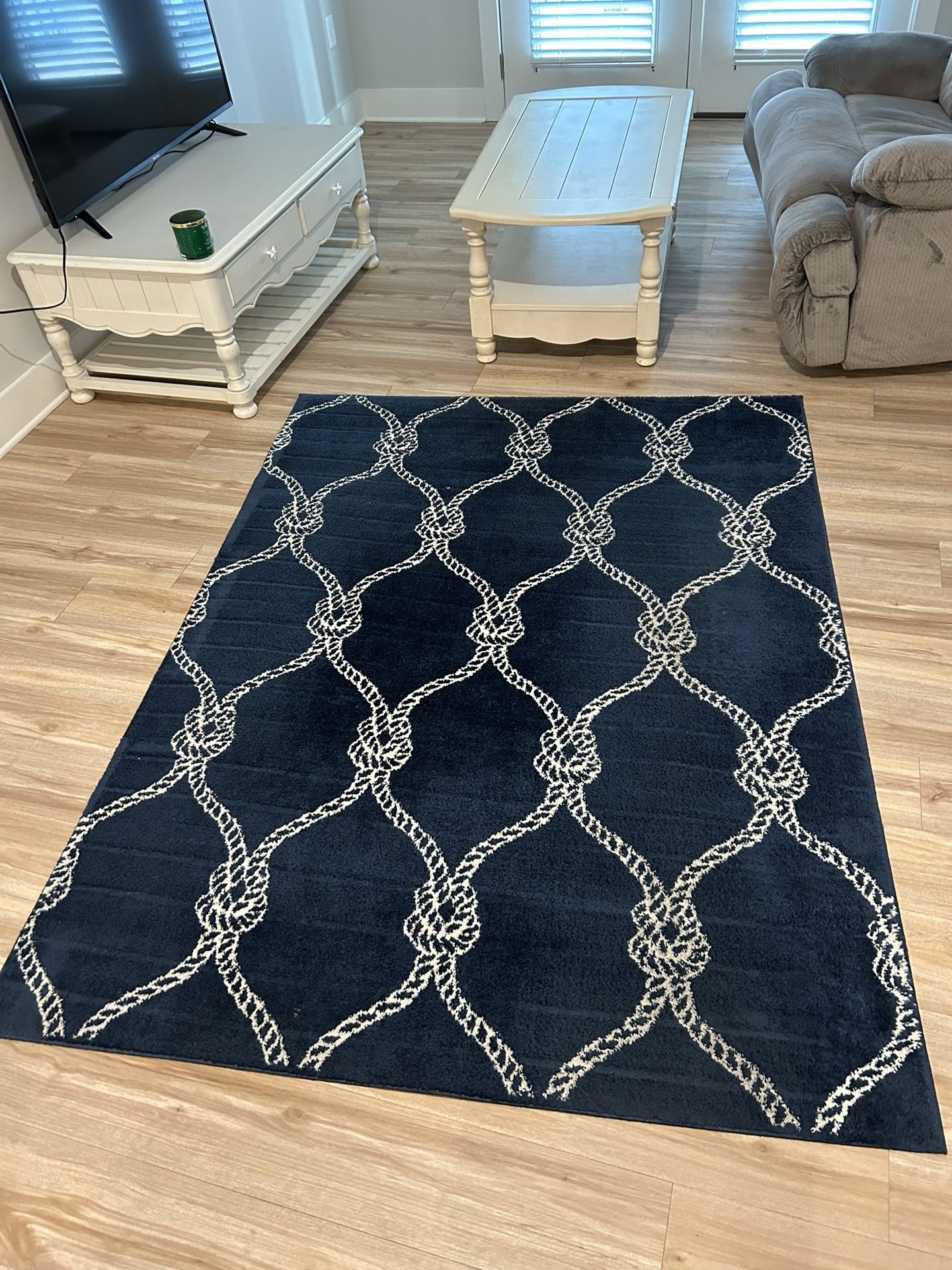 Blue Nautical Rug 