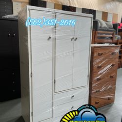 White XL closet Wardrobe Dresser New Ropero Armoire Nuevo 