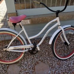 Womens Beach Cruiser Bicycle by Upland.