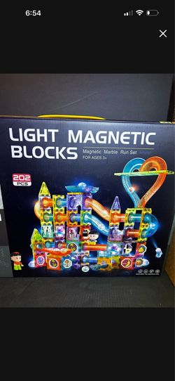 Light Magnetic Blocks 202 Pc