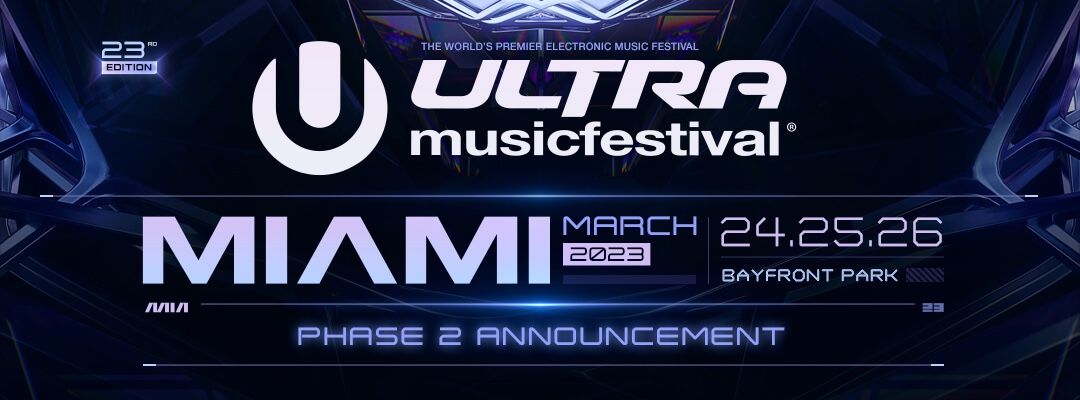 Ultra Music Festival 2023 Miami 3-day Pass (SUNDAY ONLY WRISTBANDS)