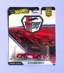 Hot wheels Car Culture Vintage Racing ‘76 Greenwood Corvette
