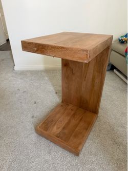 Wooden nightstand