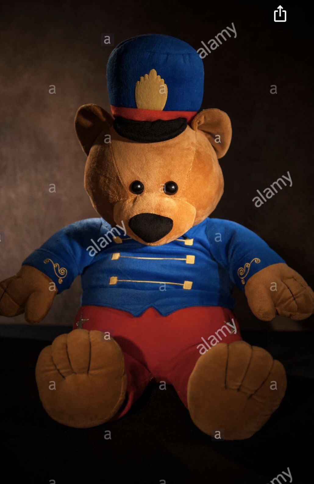 Band Major Bear! Large 31 inches! New! Rare!
