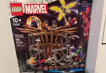 lego spider man final battle