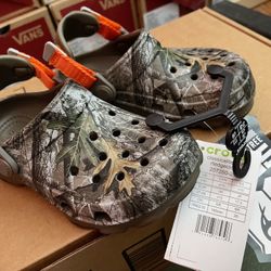 Crocs All Terrain Real Tree Camouflage New