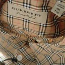 Men's 2xl Burberry Short Sleeve 