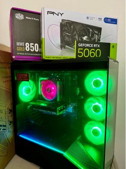 ✅ RYZEN 7 5800X RTX 5060 8GB 32Gb RAM 850W PSU READ DESCRIPTION