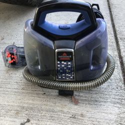 Bissell SpotClean ProHeat 2694 Portable Spot and Stain Carpet Cleaner In Blue