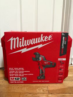 Milwaukee M12 600 MCM Cable Cutter Kit