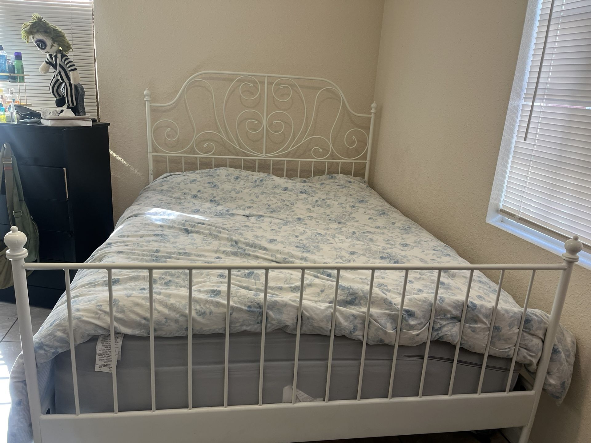 White Princess Bed Frame 