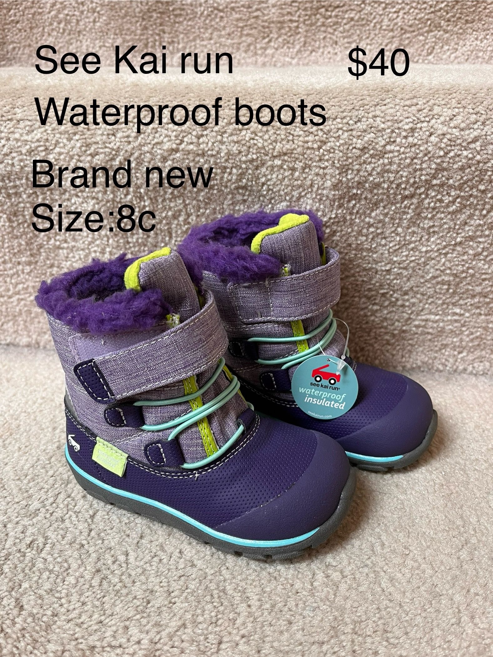 New See Kai Run Toddler Snow boots