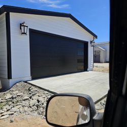 Black , Brown , White Garage Doors
