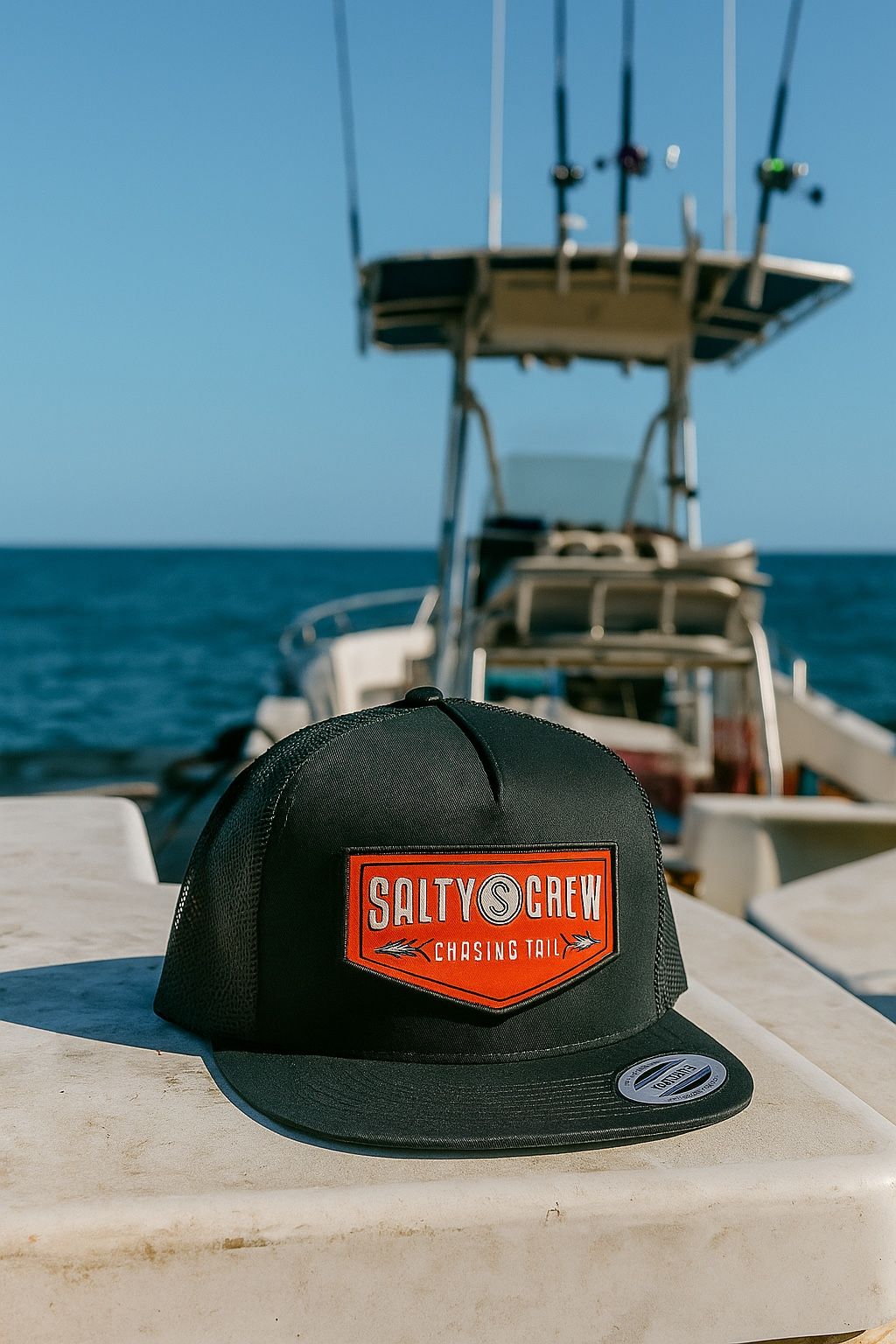 New Salty Crew Fishing Cap