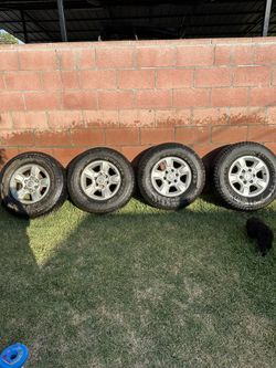 OEM Toyota Rims And Tires
