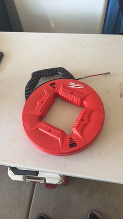 Milwaukee 100 ft Polyester Fish Tape with Non-Conductive Tip
