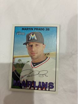 Martin Prado Baseball Card