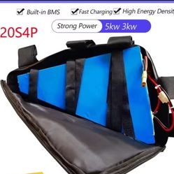 New Ebike Battery 72v 20ah 50A 