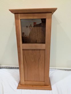 Handcrafted Solid Cherry Wall Cabinet