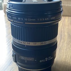Canon EFS 10-22mm 