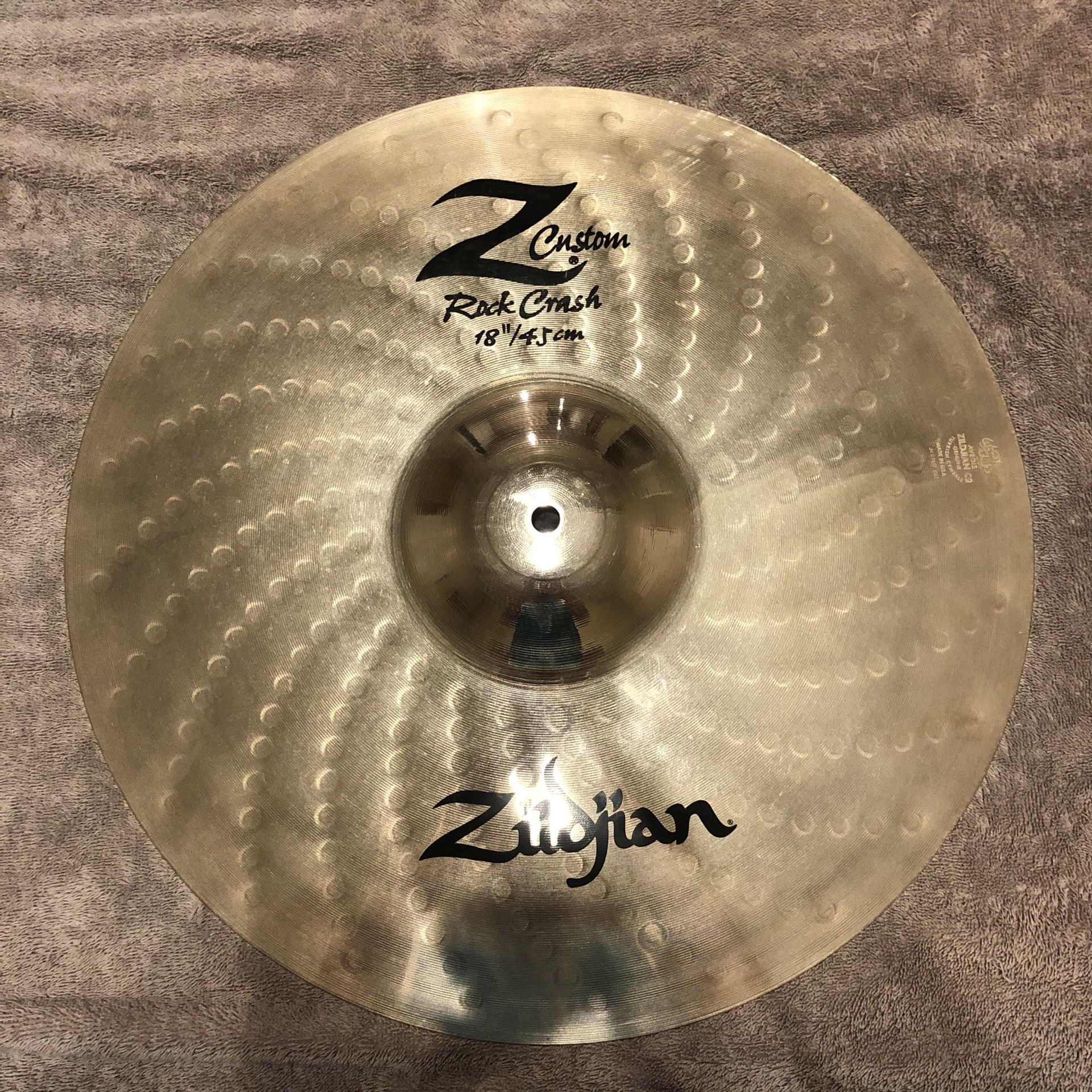 Zildjian z custom rock crash 18 deals