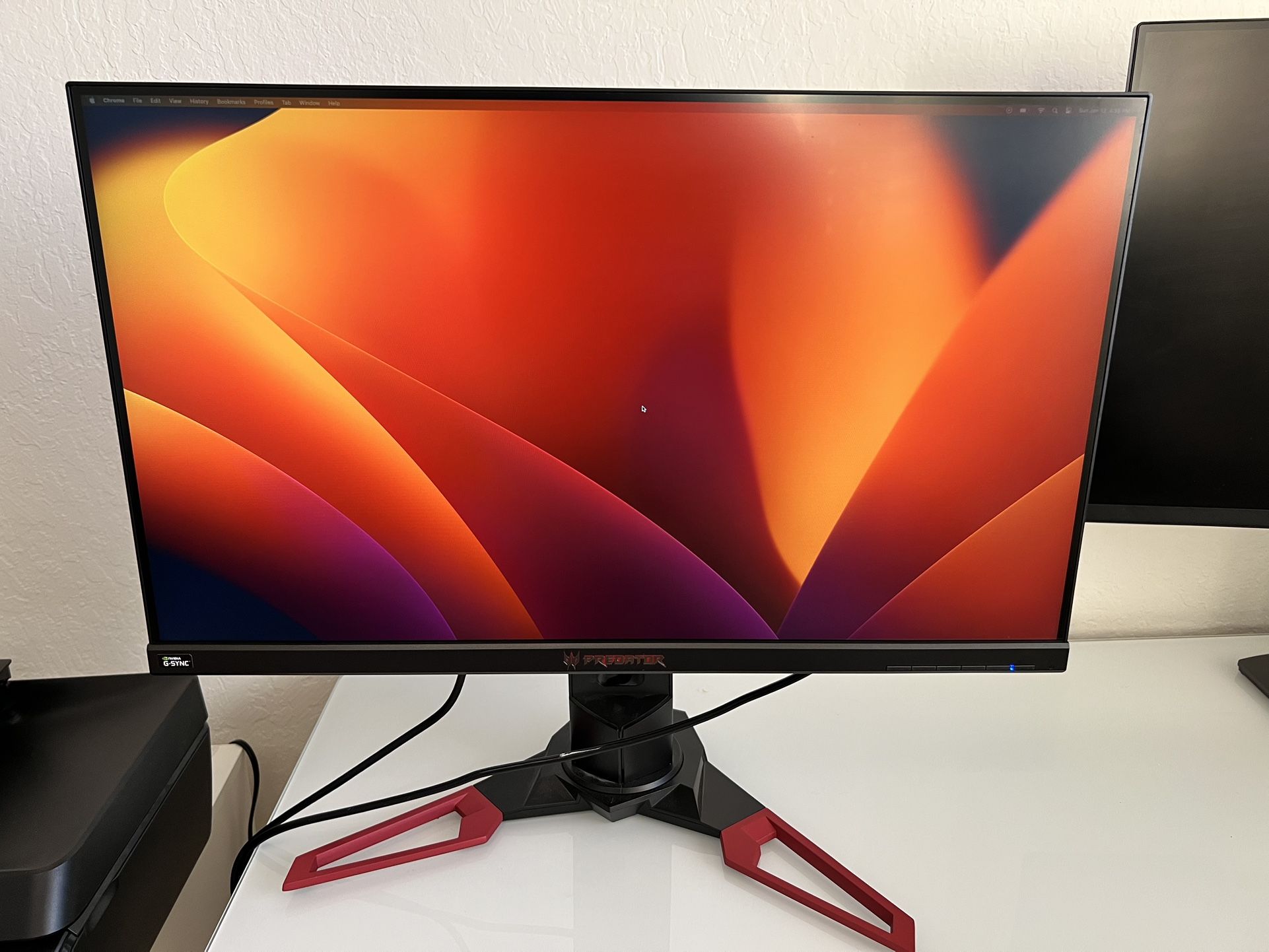 Acer Predator XB271HU 27" Class WQHD Gaming LCD Monitor - 16:9 - Black -27”