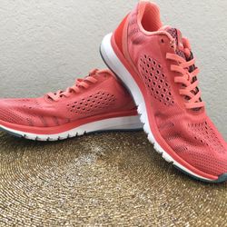 Reebok Womens Print Smooth Ultk BD4534 Pink Running Shoes Sneakers Size 7.5