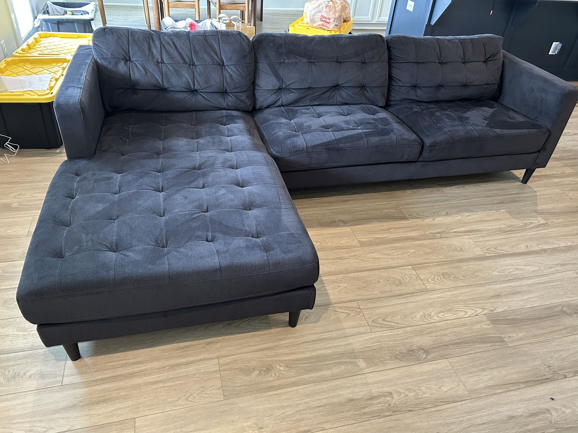 Left Sided Chaise Sofa