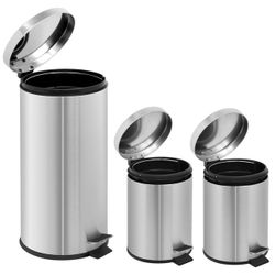 Stainless Steel Trash Can Combo - TC0030CL