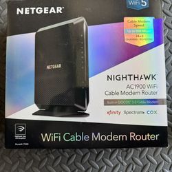 Nighthawk Ac 1900 Wi-Fi Cable Modem Router