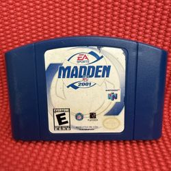 Madden 2001 Nintendo 644
