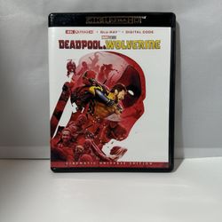 Deadpool and Wolverine 4k/Blu-Ray
