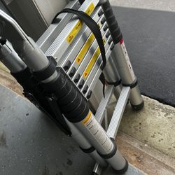 Telescoping Ladder 16.5 Ft A-Frame 