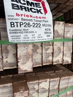 brick for sale delivery included
