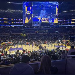 2 NBA CUP GAME TICKETS  LOS ANGELES LAKERS VS LOS ANGELES CLIPPERS SECTION PR 6 Row 3 