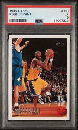 1996 Topps Kobe Bryant #138 PSA 5