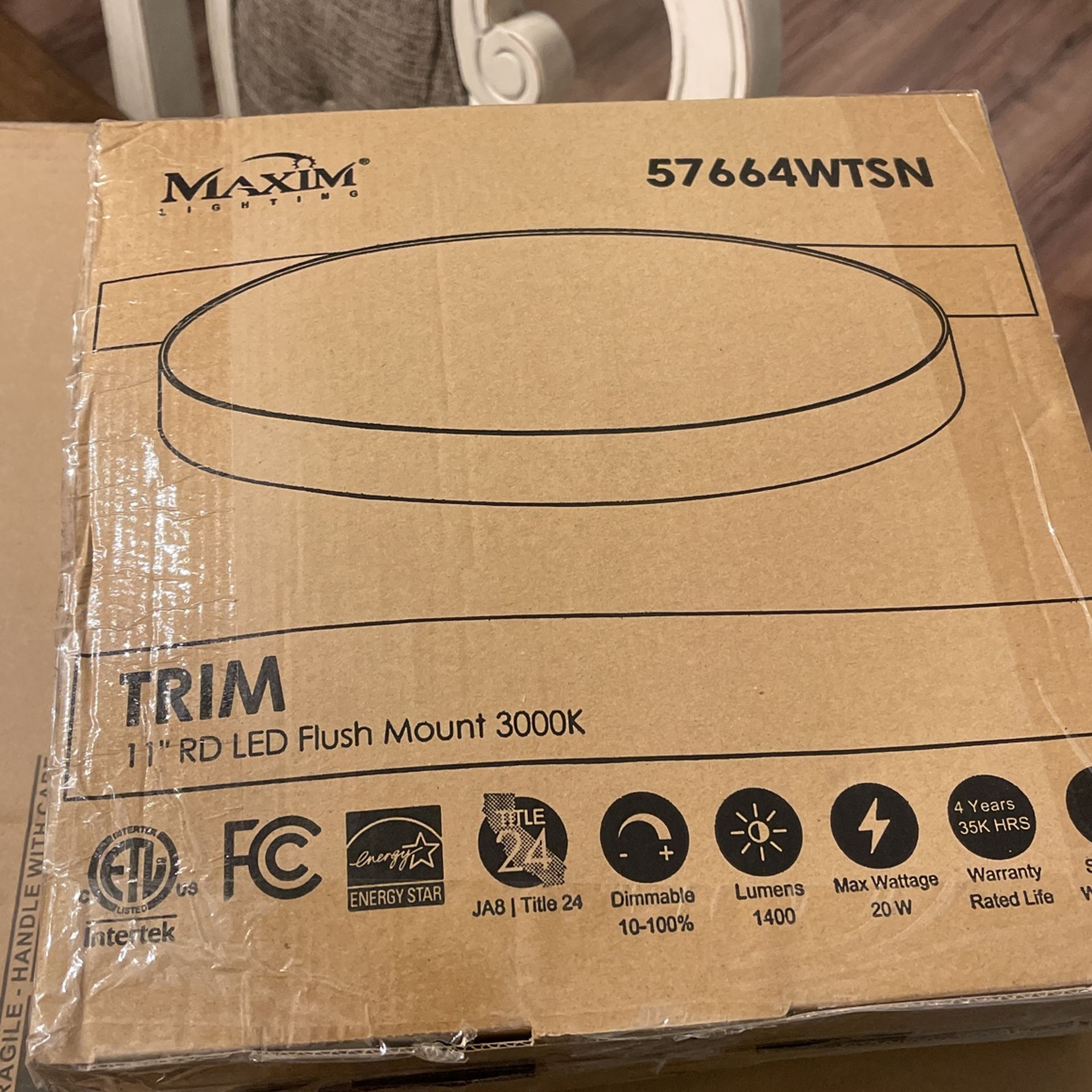 Flush Mount 11” RD LED Flush Mount Light