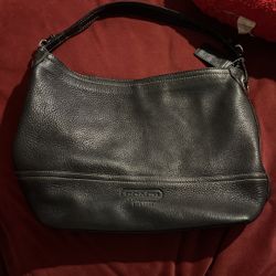 All Leather Coach Purse 