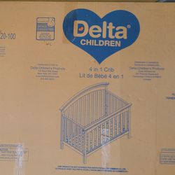 Baby Crib 4 In 1 Brand New! Never Used