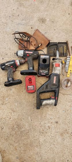 Craftsman 19.2v 1/2" impact ect