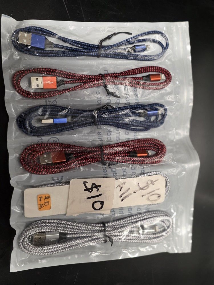 Iphone Chargers 6 Pk