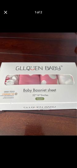 Bassinet Blankets ( 4-pack )