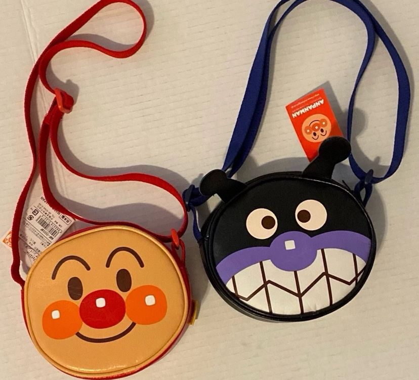 Anpanman Biknipan Anime Pouch Bag Coin Purse