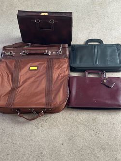 Luggage overnight + Leather  bags