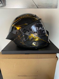 Ruroc Titan Gold Carbon Fiber Helmet